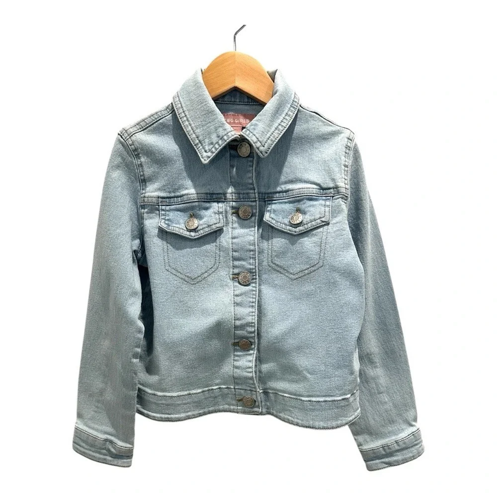 BCBGirls Light Blue Jean Jacket‎ Size S
